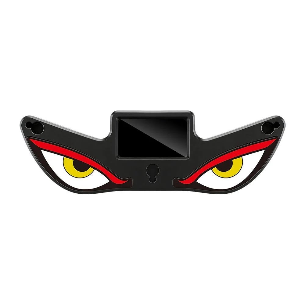 Solar LED Car Window Lights – Wireless, Adhesive Mount & Glowing Eye Design