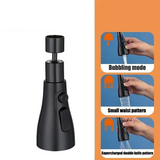 360° Swivel Faucet Aerator – 3 Spray Modes, Water-Saving & Tool-Free Install