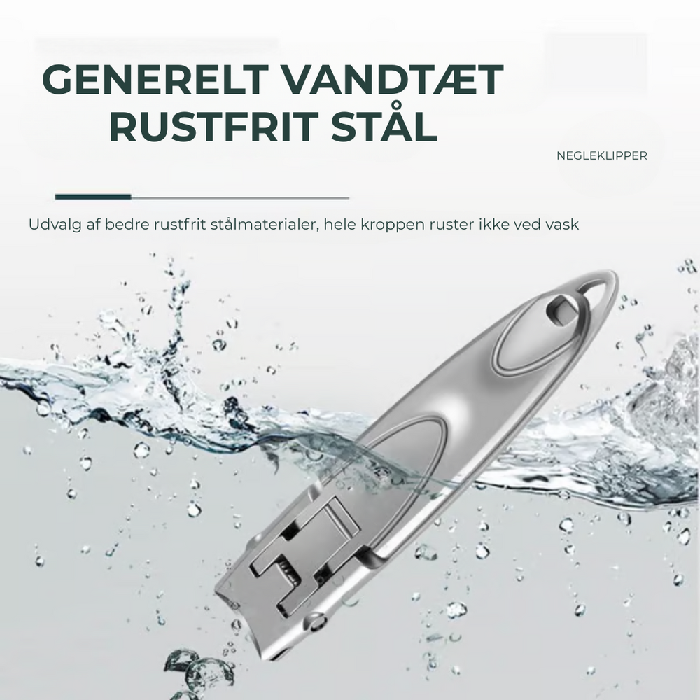 Foldable Nail Clipper – 420J2 Stainless Steel, Ultra-Thin 0.5cm & Keychain