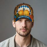 Oktoberfest Baseball Cap – All-Over Print, Snapback & Unisex