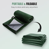 Waterproof Tarp Cover – UV-Resistant, Heat-Sealed Seams & Rustproof Grommets