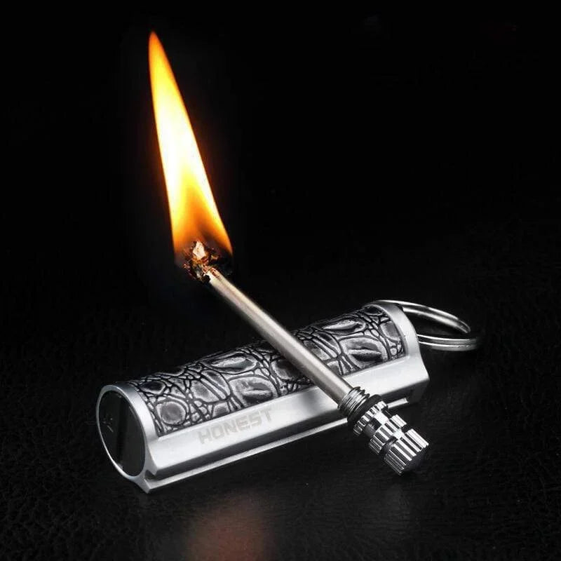 Waterproof Fire Starter – Ferro Flint, Bottle Opener & Carabiner Clip