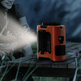 Hands-Free Belt Clip Fan – 6000mAh Rechargeable, 5 Speeds & 12-Hour Runtime