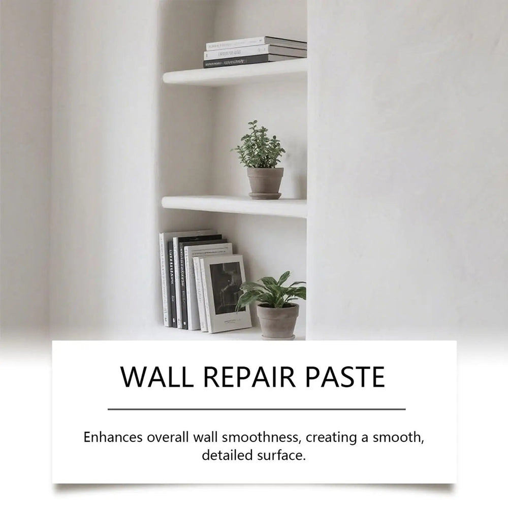 Wall Repair Kit – Patches Holes up to 33cm, Moisture-Resistant, with Spatula & Sandpaper