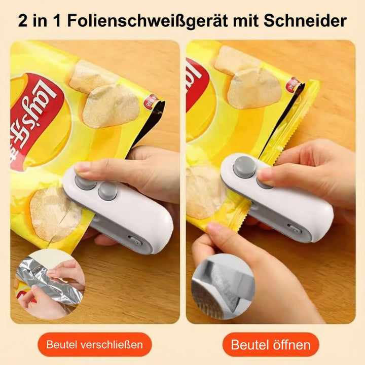 Optimized Product Title: **Tragbarer Beutelverschluss mit praktischem Clip - Ideal für Lebensmittel, Snacks und Aufbewahrung** 

This title includes relevant keywords and highlights the product's features and uses, making it more appealing for Google Shop