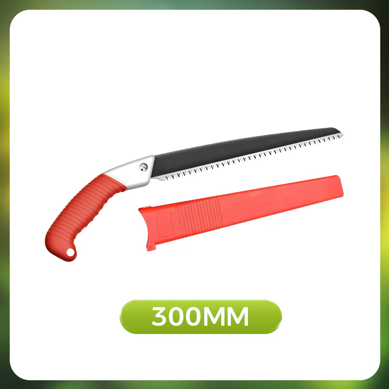 Garden Pruning Saw – SK5 Carbon Steel Blade, Cuts 35cm Branches & Ergonomic Handle
