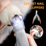 Optimized Product Title: "Tierkrallen-Schere mit LED-Licht – Auswechselbare Edelstahlklinge für präzises Trimmen von Haustierkrallen" 

This title includes relevant keywords for better visibility and clarity while maintaining the original product features
