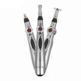 Optimized Product Title: **Elektrischer Akupressur-Stift mit 3 Aufsätzen – 9 Intensitätsstufen, schmerzfrei ohne Nadeln für effektive Schmerztherapie**