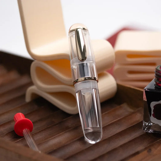 Acrylic Fountain Pen – EF 0.38 mm Nib, Smooth Ink Flow & 9 Colors
