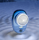Mini Electric Shaver – USB-C Rechargeable, IPX7 Waterproof, 6-Blade, LED Display