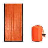 Reflective Emergency Blanket – Waterproof, 90% Heat Reflection & Compact Orange
