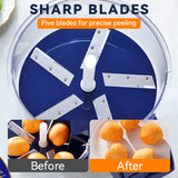 Optimized Product Title: **Elektrischer Zerkleinerer mit 5-Klingen-Messerkopf – Hochleistungs-Küchenmaschine für schnelles Zerkleinern von Gemüse, Obst und Kräutern** 

This title includes relevant keywords and highlights the product's features and benefi