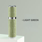 Refillable Travel Perfume Atomizer – 5ml Capacity, Leather Cover & Universal Fit