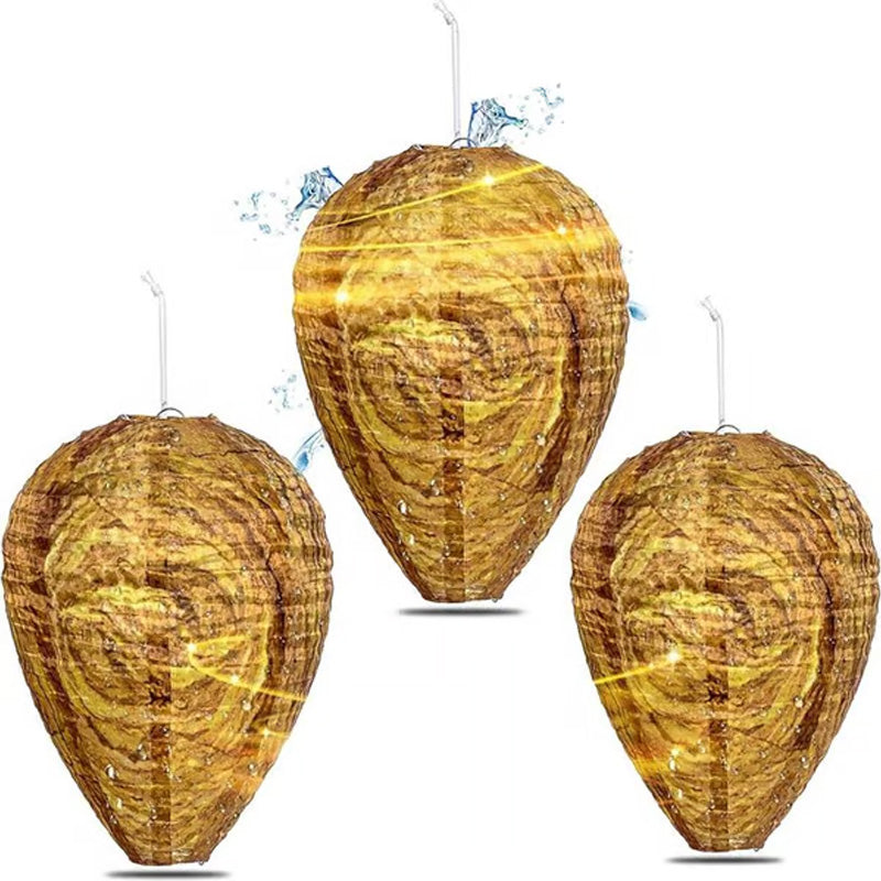 Wasp Nest Decoy – Natural Wasp Deterrent, Weatherproof & 22×28cm