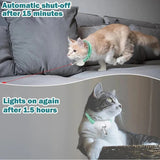 Automatic Laser Cat Collar – Hands-Free Play, Adjustable 20-31cm & Auto Cycles