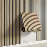 Kalsten | WoodLook Wall Panels – Self-Adhesive 3D PVC Wall Covering for Quick Living Effect