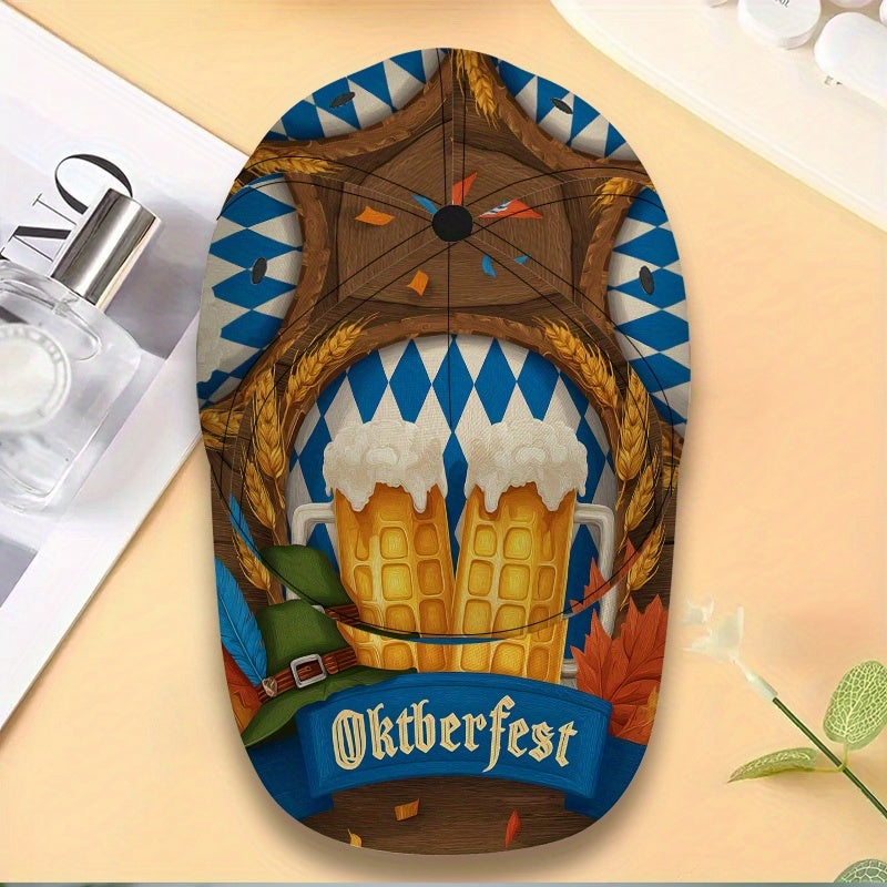 Oktoberfest Baseball Cap – All-Over Print, Snapback & Unisex