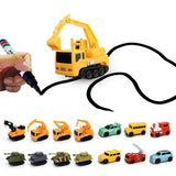 Enhanced Product Title: **Induktives Linienfolge-Spielzeugauto – Folgt Präzise Jeder Gezeichneten Linie für Interaktiven Spielspaß** 

This title includes keywords that may improve search visibility while clearly describing the product's features.