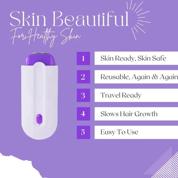 IPL Hair Removal Device – Painless Light Technology, USB Rechargeable & Full-Body