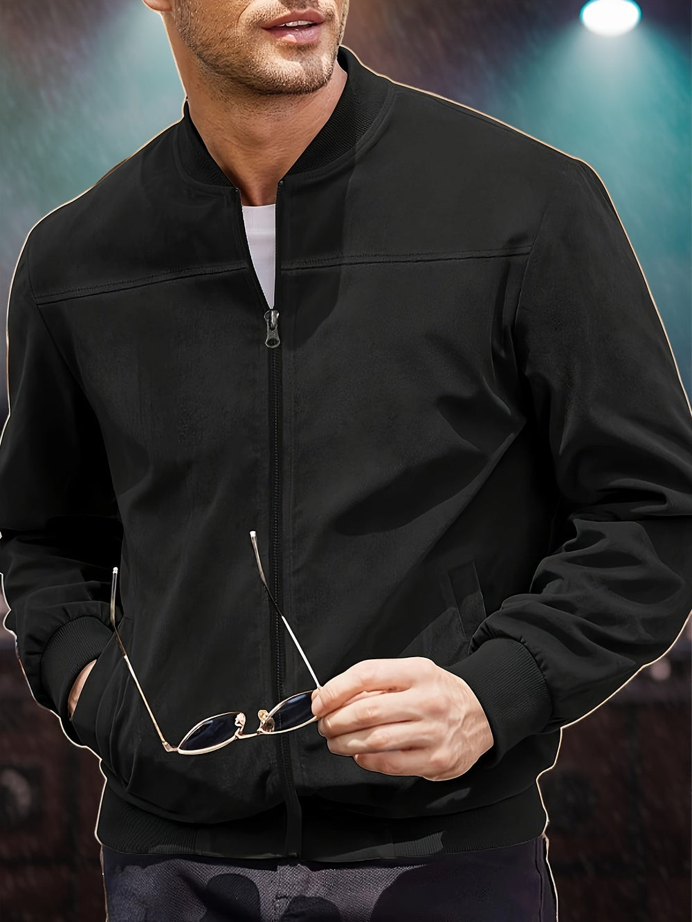 Enhanced Product Title: Mason™ Stylish Zip-Up Jacket for Men - Trendy and Versatile Outerwear 

This title includes relevant keywords while maintaining clarity and appeal for potential buyers.