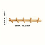 Maeve Wall Rack | Solid Oak Organiser