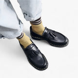 Edmund Elegant Tassel Loafers for Men - Classic Round Toe Design, Polished Finish, Stylish Comfort