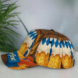 Oktoberfest Baseball Cap – All-Over Print, Snapback & Unisex