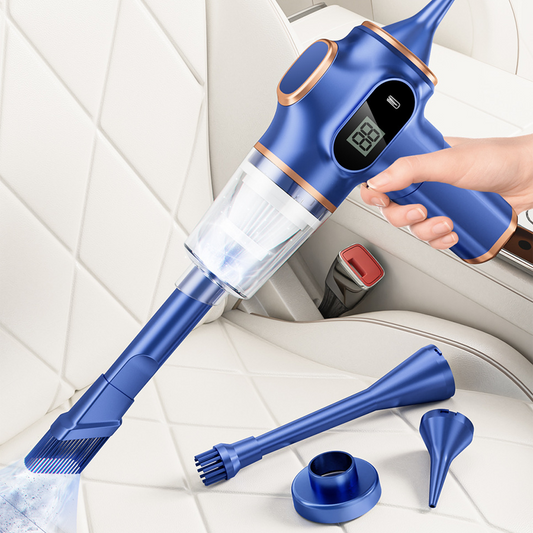 4 in 1 Cordless Handheld Vacuum – Rechargeable Battery, Compact Size & Powerful Suction