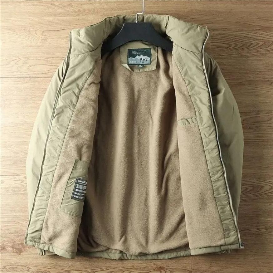 Men's hooded coat, view 2