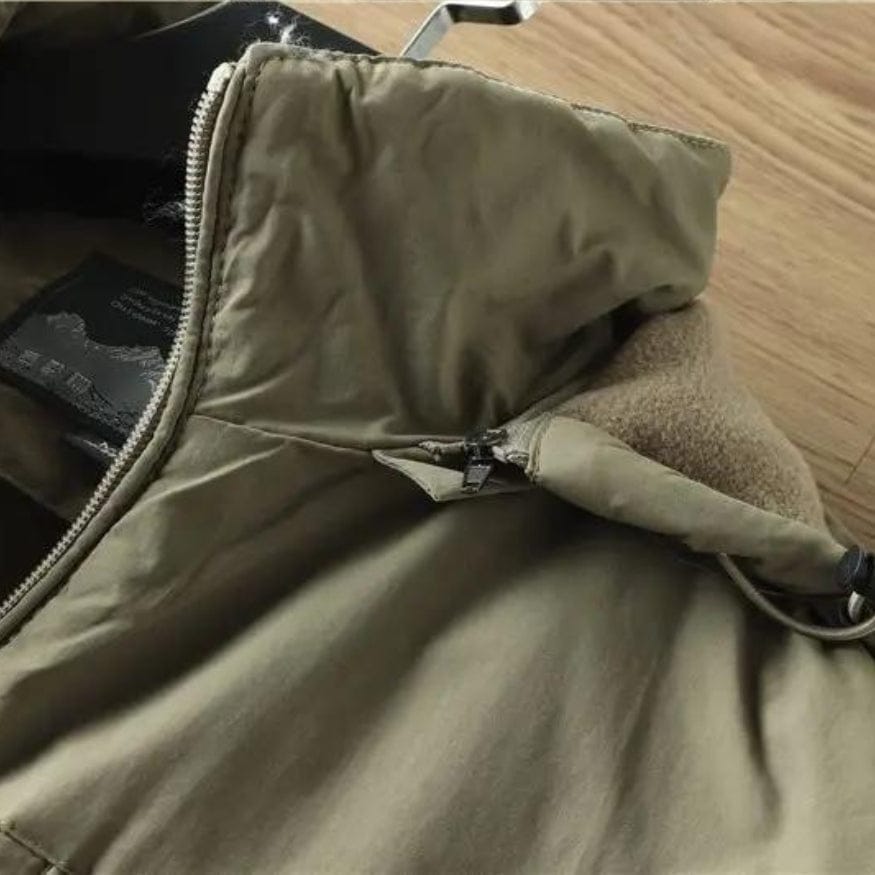 Men's hooded coat, view 5