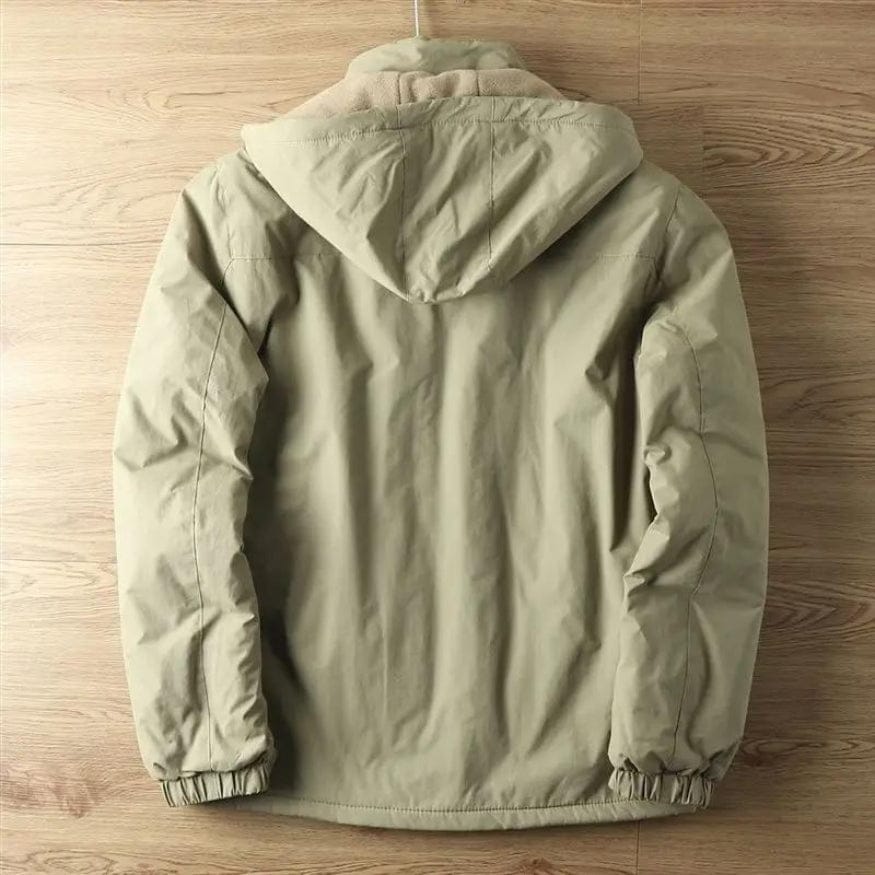 Men's hooded coat, view 6