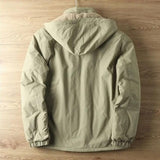 Men's hooded coat, view 6
