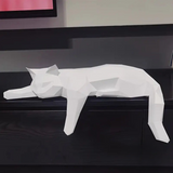 Enhanced Product Title: "Moderne Katzenfigur – Stilvolle Katzenstatue für Zuhause | Dekorative Tierfigur aus hochwertigem Material" 

This title includes relevant keywords and phrases that can improve visibility in Google Shopping searches while clearly d