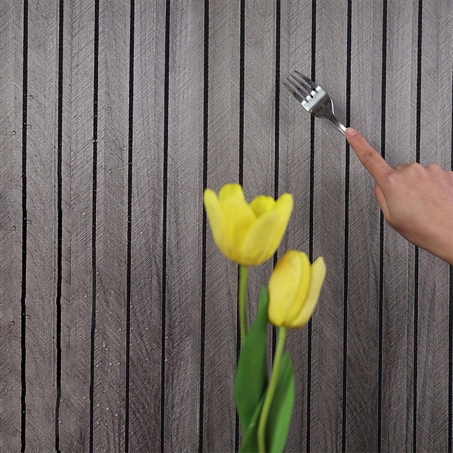 Kalsten | WoodLook Wall Panels – Self-Adhesive 3D PVC Wall Covering for Quick Living Effect