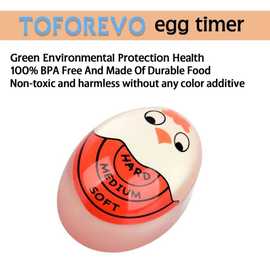 Precision Egg Timer - Perfectly Cook Your Eggs Every Time | Digital Timer with Countdown Display