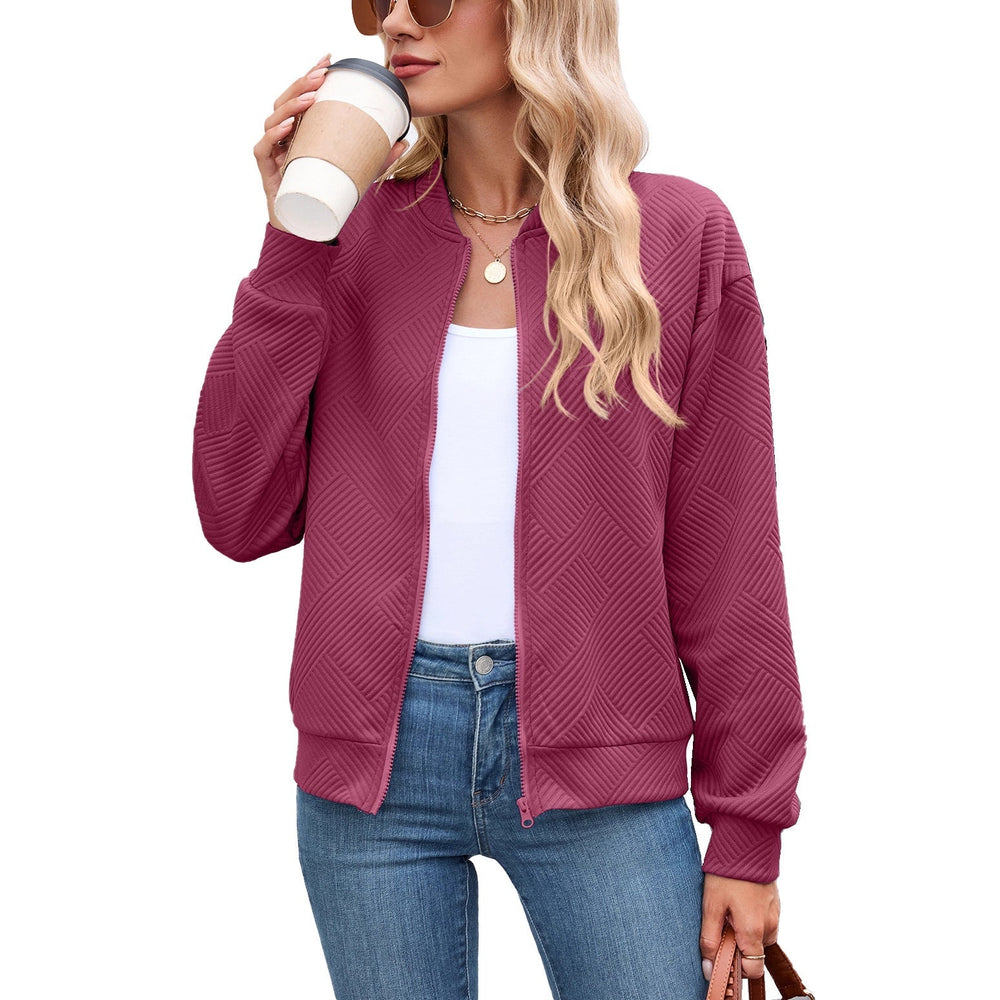Women's quilted puffer jacket, view 2