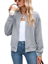 Women's quilted puffer jacket, view 4