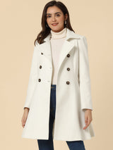Women's fit-and-flare trench coat, view 1