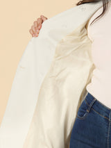 Women's fit-and-flare trench coat, view 6