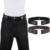 Ultra-Comfort Elastic Waist Belt - Adjustable & Flexible Fit for All-Day Comfort