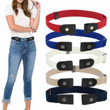 Ultra-Comfort Elastic Waist Belt - Adjustable & Flexible Fit for All-Day Comfort