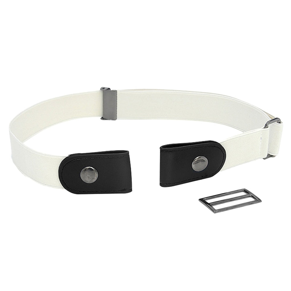 Ultra-Comfort Elastic Waist Belt - Adjustable & Flexible Fit for All-Day Comfort