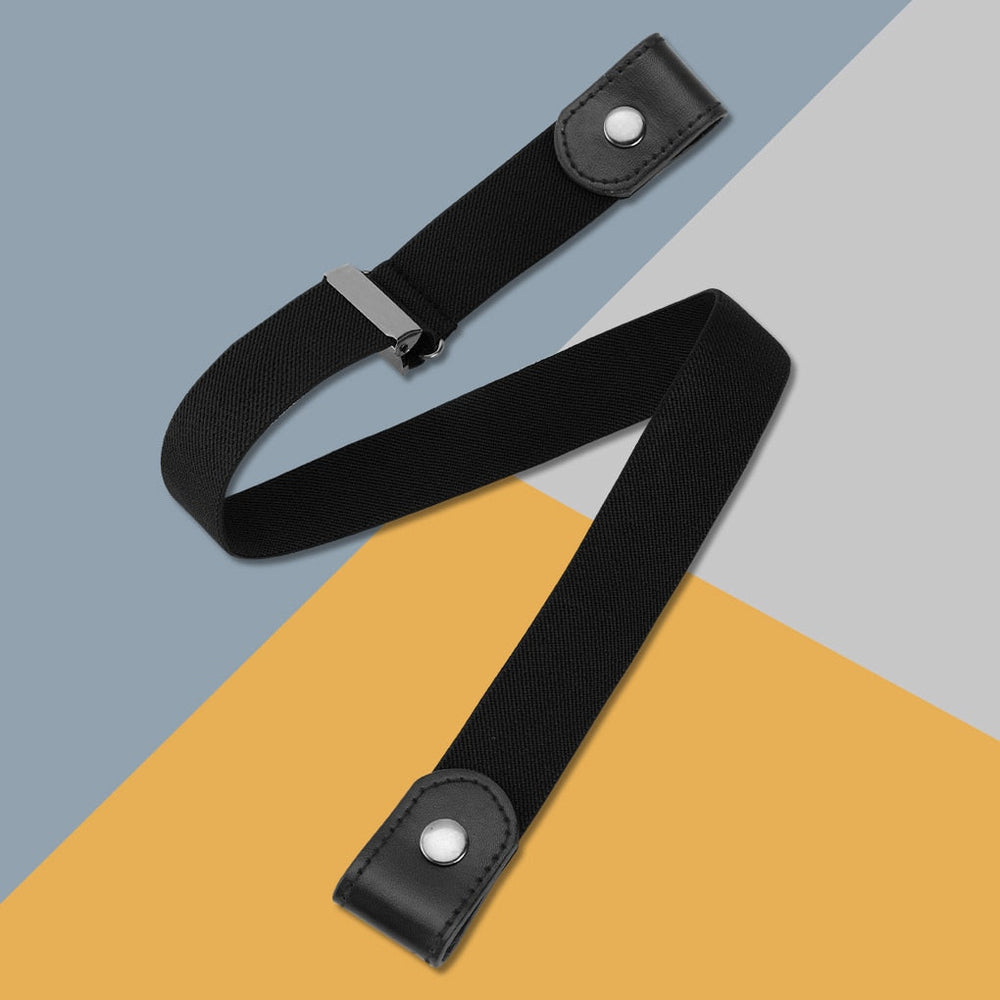 Ultra-Comfort Elastic Waist Belt - Adjustable & Flexible Fit for All-Day Comfort
