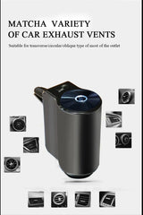 Enhanced Product Title: **USB Electric Aroma Diffuser & Air Freshener for Car - Portable Humidifier with Essential Oil Diffusion**