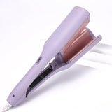 Professional French Wave Hair Waver - Create Effortless Beachy Waves & Curls - Adjustable Temperature for All Hair Types
