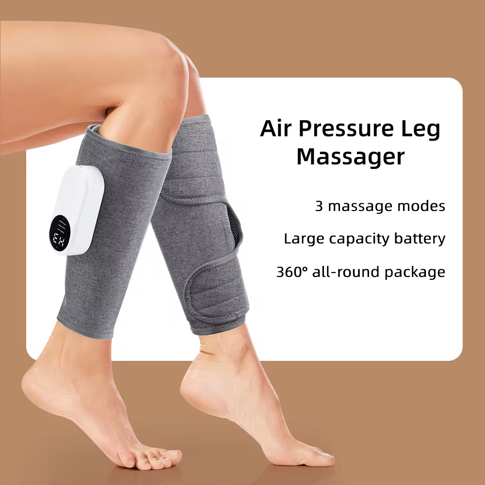 Enhanced Product Title: **Electric Leg Massager with Air Compression - 3 Adjustable Massage Modes for Ultimate Relaxation and Relief**