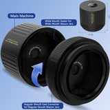 Electric Mason Jar Vacuum Sealer Kit - Preserve Freshness Quickly & Easily!