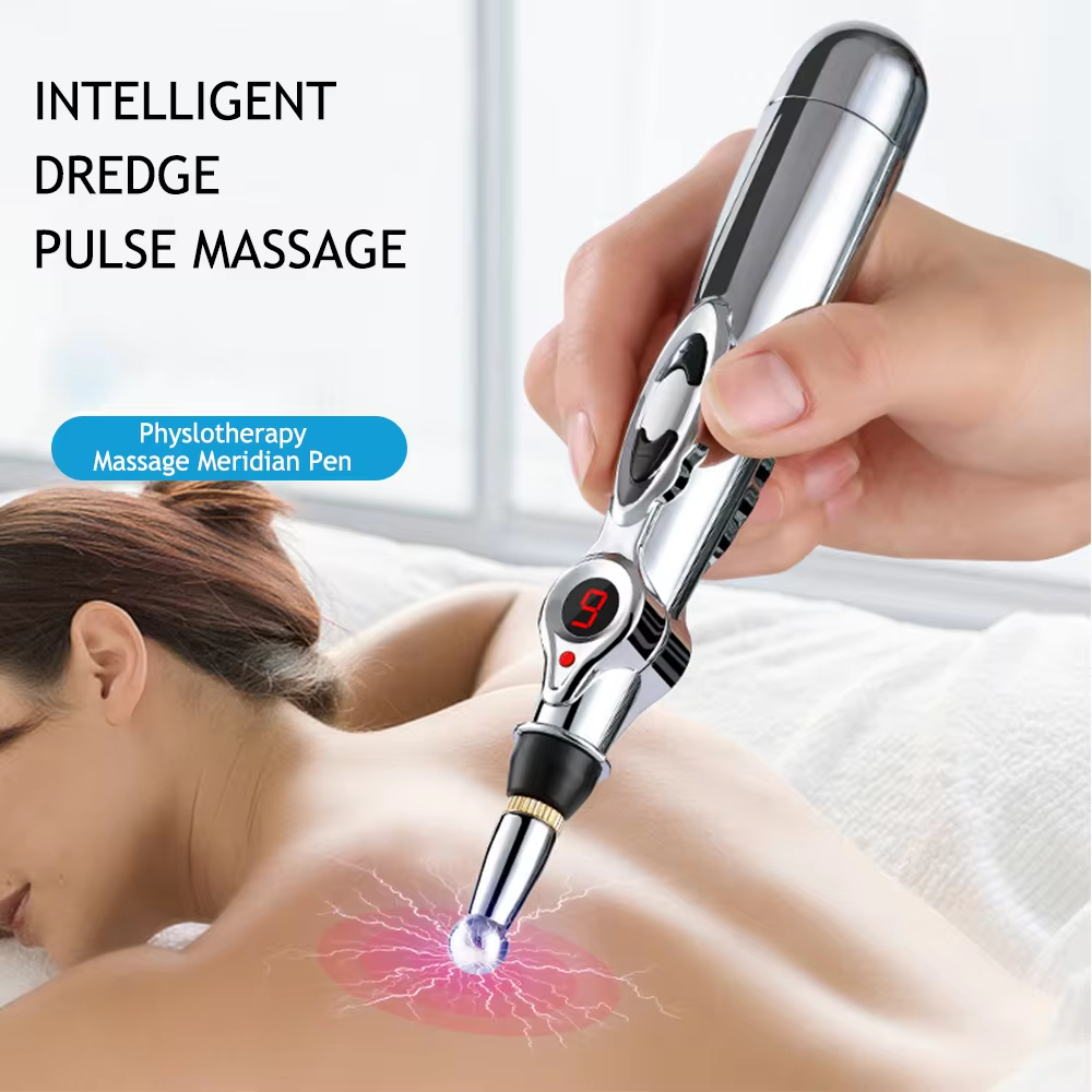 Electronic Acupuncture Pen - Meridian Energy Massage Device for Effective Pain Relief & Relaxation