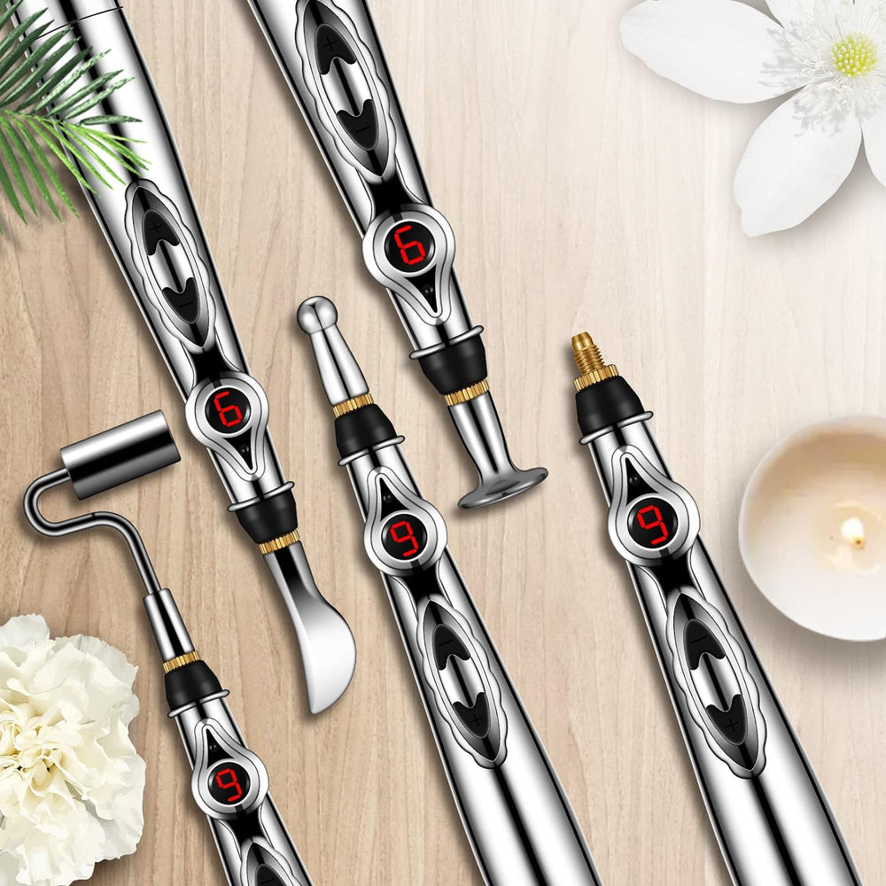 Electronic Acupuncture Pen - Meridian Energy Massage Device for Effective Pain Relief & Relaxation