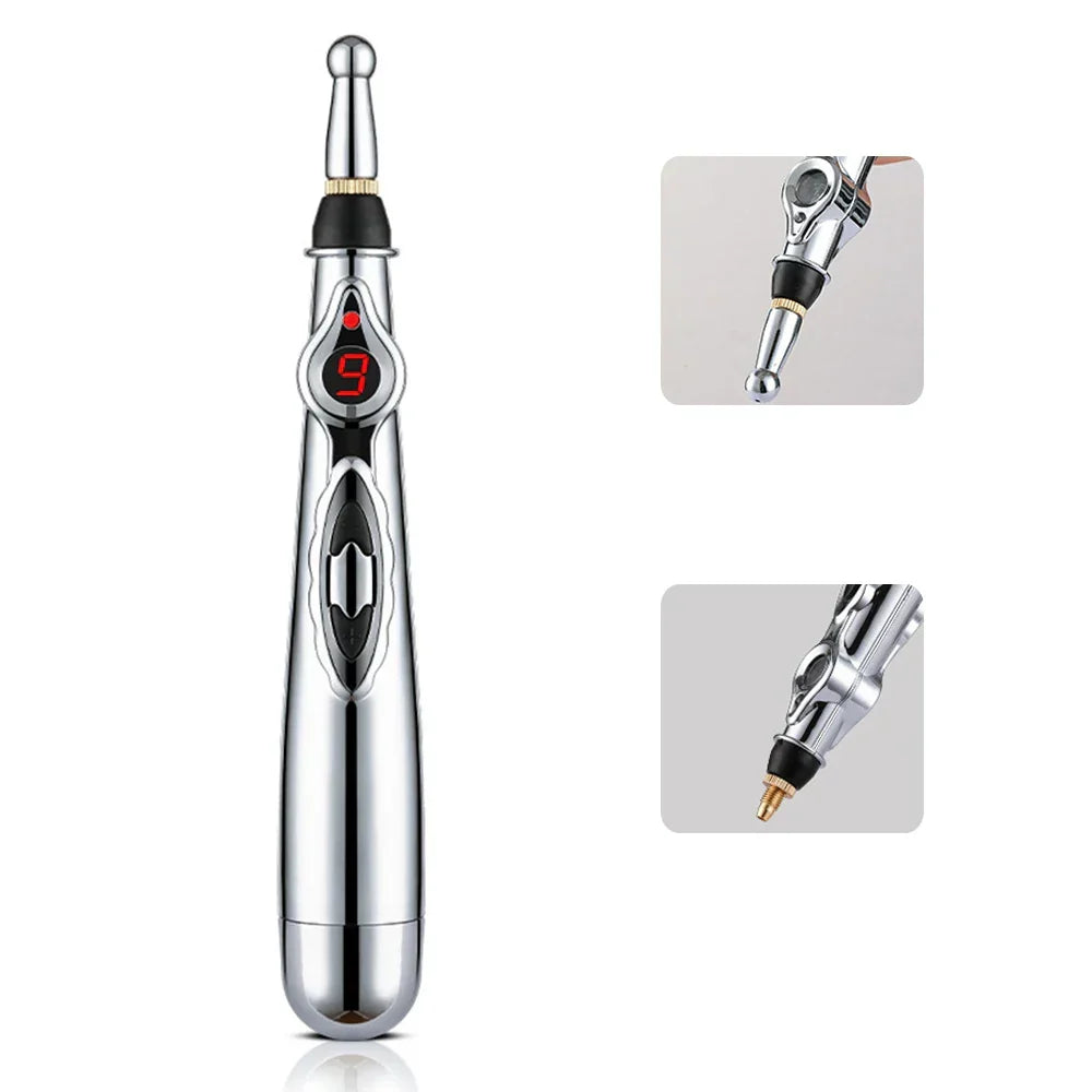 Electronic Acupuncture Pen - Meridian Energy Massage Device for Effective Pain Relief & Relaxation